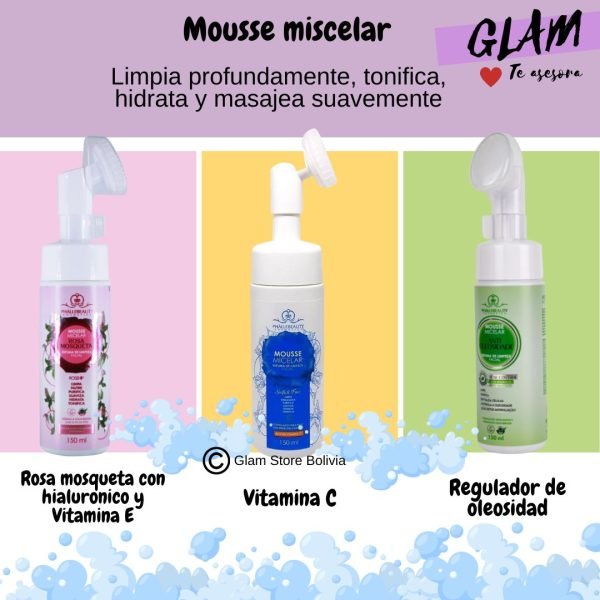 Pack Revitalizante: mousse, serum y vincha - Imagen 2