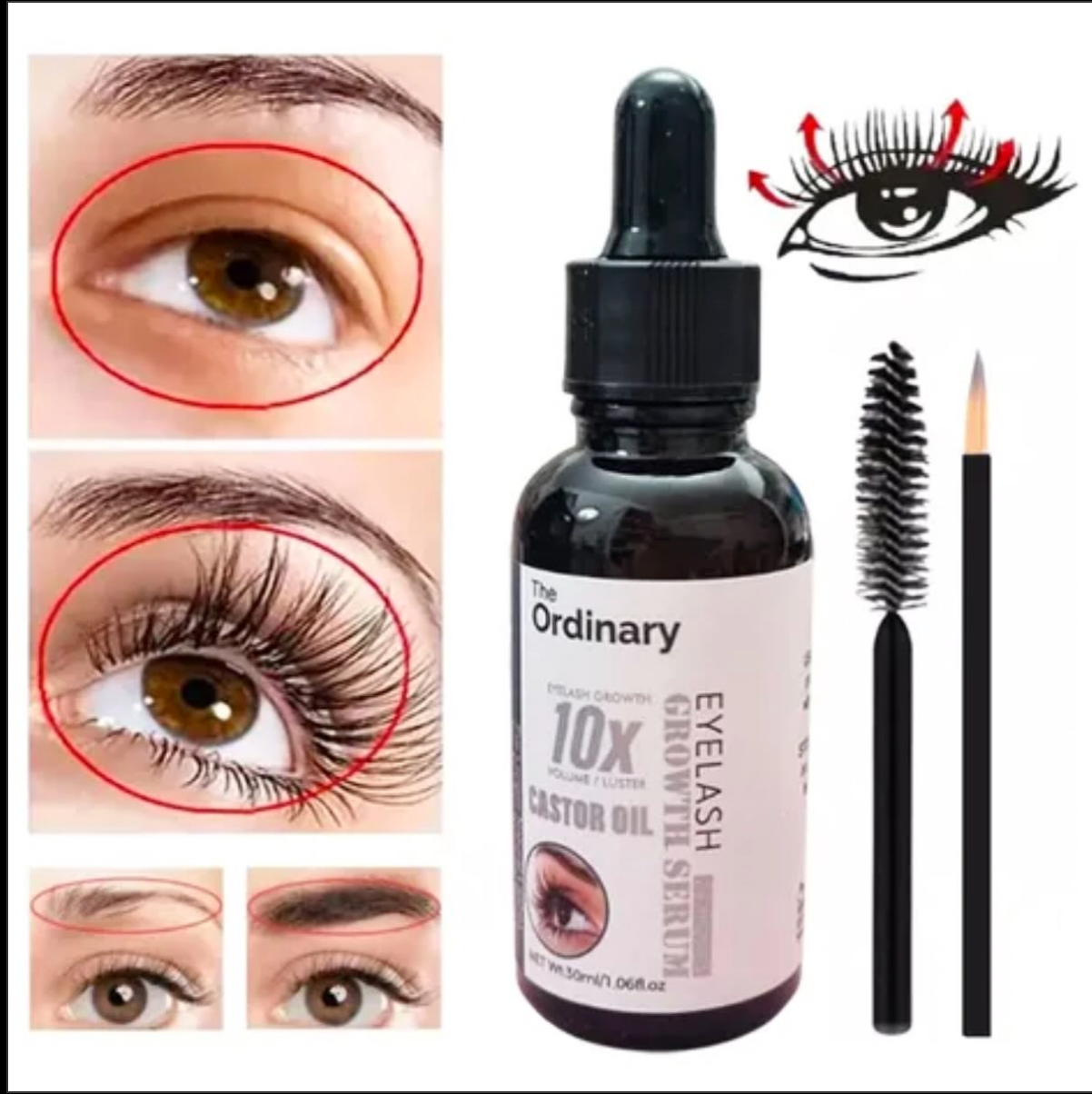 Aceite crecimiento de pestañas 10X - Imagen 3
