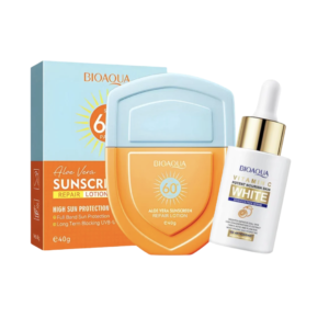 Pack protector solar y serum a elección