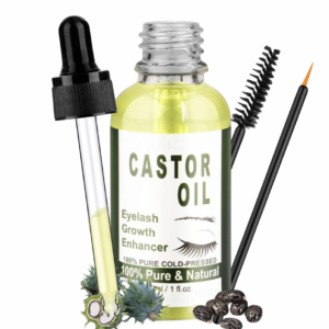 Aceite de ricino para cejas y pestañas